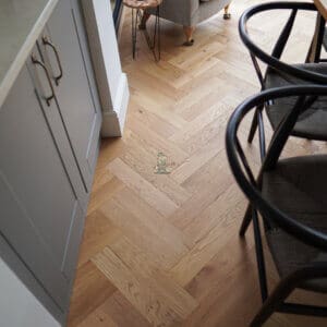 Double Herringbone Natural Oak