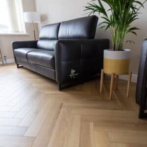 12mm Fusion Warren Oak Herringbone Laminate Flooring