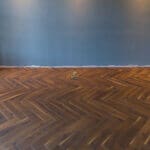 Coffee Oak Herringbone Laminate Flooring