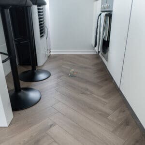 Lignum Fusion Riverbed Oak Herringbone Laminate Flooring