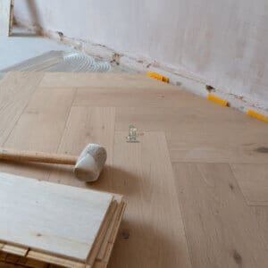 Invisible Oak Herringbone Engineered Wood Flooring 14mm