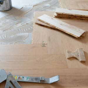 Invisible Herringbone Engineered Wood Flooring