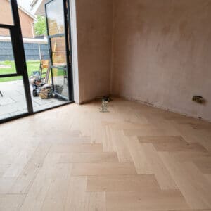 Invisible Finish Herringbone Engineered Wood Flooring 150mm