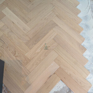 14mm Invisible Oak Herringbone Engineered Wood Flooring