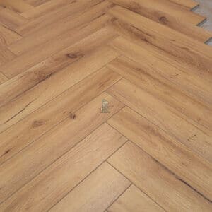 Oak Robust Natural Herringbone Floor