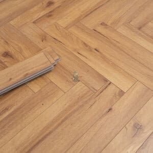 Fusion Natural Herringbone Laminate AC4 Flooring