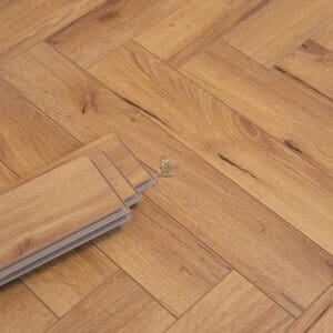 Natural Oak Robust Herringbone Flooring