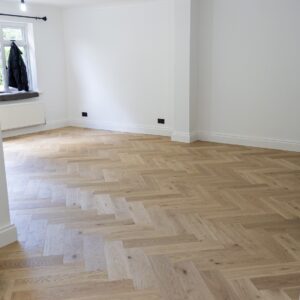 Riviera Click 14/3 x 150mm Natural Rustic Oak Herringbone Engineered Wood Flooring