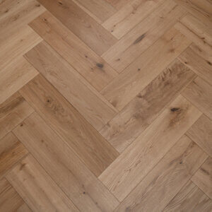 Natural Oak Herringbone Engineered Wood Flooring