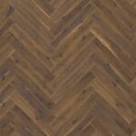 Fusion Coffee Oak Herringbone Laminate Flooring 12mm