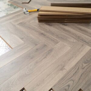 Oslo Herringbone Laminate Flooring AC5