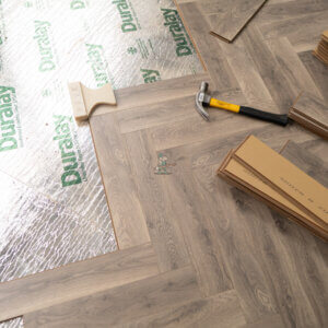 Craft 12mm Oslo Herringbone AC5 Laminate Flooring