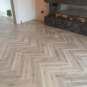 Blocks 12mm Oslo Herringbone AC5 Laminate Flooring