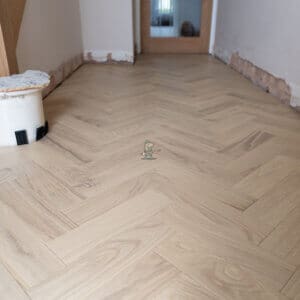 Friston Oak Herringbone Hallway