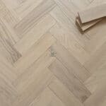 Friston Oak Herringbone 80 x 300mm small block