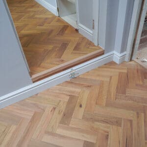 Ashdown Oak Natural Brushed Oiled Herringbone Engineered Wood