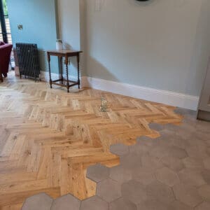 15/4 x 90mm Oak Herringbone Engineered Flooring