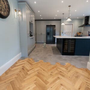 Nature Natural Oak Herringbone Engineered Flooring