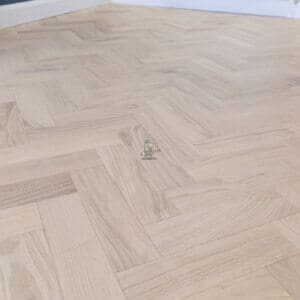 Invisible Friston Oak Herringbone Flooring