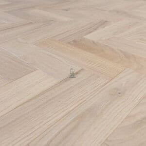 Invisible Smooth Oiled Friston Oak Herringbone Flooring