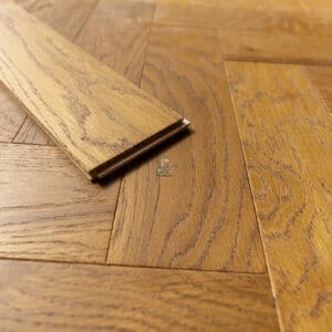 Burnham Oak 80mm Golden Brushed Oiled Herringbone Engineered Wood