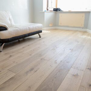 Nature 15/4 x 190mm Light Oak Handscraped Engineered Wood Flooring