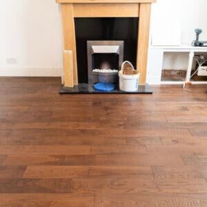 Nevada 14/3 x 125mm Smoky Brushed Lacquered Engineered Wood Flooring