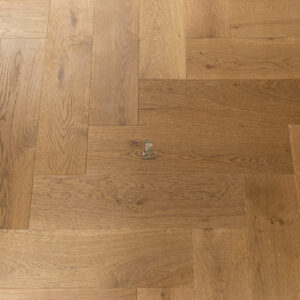 Click Caramle Oak Herringbone Engineered Wood Flooring