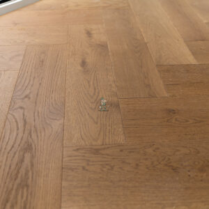 Caramel Oak Herringbone Floor
