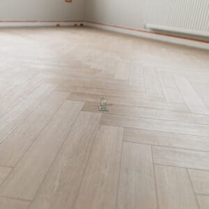 Sandstorm Oak Herringbone Flooring LVT