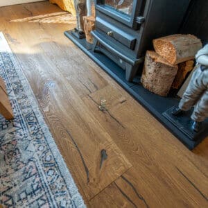 New York Medium Oak Distressed Premium Engineered Wood Flooring