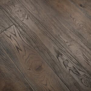 220mm Black Knight Distressed Hard Waxed Oiled Engineered Wood Flooring