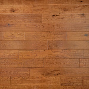 18mm Golden Oak Handscraped Lacquered Engineered Wood Flooring