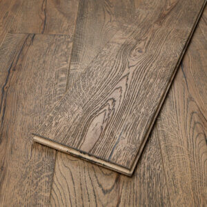 Smoked Oak Distressed Engineered Wood Flooring