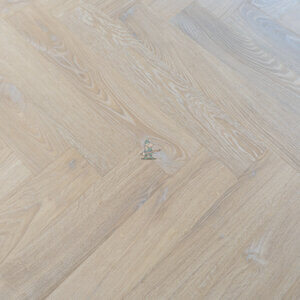 12mm Almond Oak Herringbone Laminate Flooring