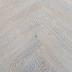 Almond Oak Herringbone Laminate