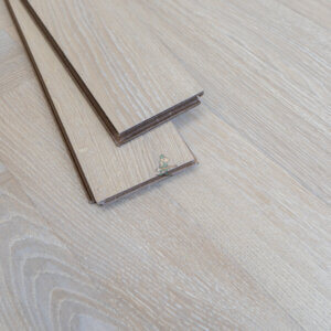 Almond Oak Herringbone Laminate Flooring