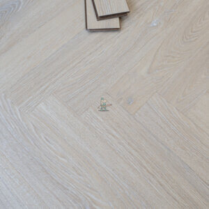 Almond Herringbone Flooring