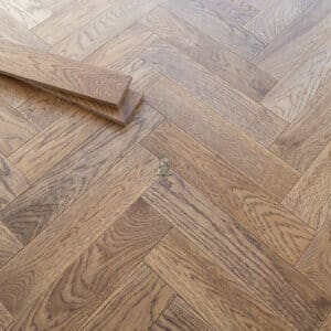 Berlin 14/3 x 90mm Cottage Oak Herringbone Engineered Wood Flooring