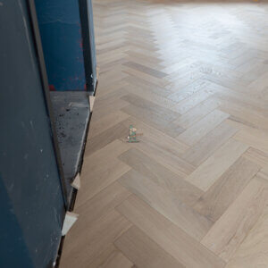 Berlin 14/3 x 90mm Oak Invisible Oiled Herringbone Engineered Wood Flooring