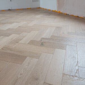 Berlin 14/3 x 90mm Oak Invisible Oiled Herringbone Engineered Wood Flooring