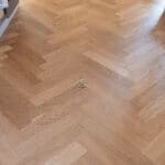 Berlin 14/3 x 90mm Oak Natural Brushed & Oiled Herringbone Engineered Wood Flooring