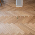 Berlin 14/3 x 90mm Oak Natural Brushed & Oiled Herringbone Engineered Wood Flooring