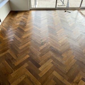 Riviera 18/4 x 90mm Chestnut Oak Herringbone Engineered Wood Flooring