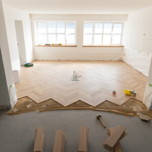 Atlanta 14/2 x 90mm Shore Drift Oak Herringbone Engineered Flooring