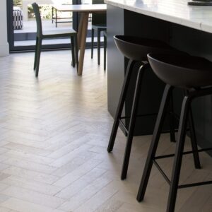 Atlanta 14/2 x 90mm Infused White Oak Herringbone Engineered Flooring