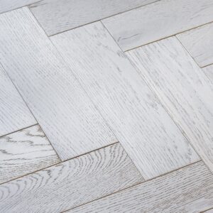 Atlanta 14/2 x 90mm Infused White Oak Herringbone Engineered Flooring