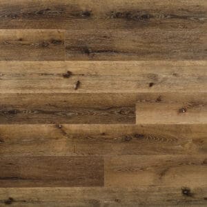 Barnhouse Oak Luxury Vinyl Click Flooring with warm, rustic brown tones and textured wood grain finish, ideal for traditional and rustic-inspired interiors.