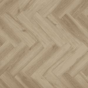 Nevada Ash light oak herringbone luxury vinyl click flooring.