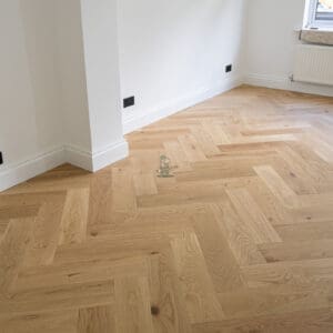 Riviera 14/3 x 125mm Natural Oak Herringbone Engineered Wood Flooring